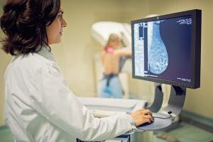 Routine screening helps doctors monitor changes in patient’s breast tissue